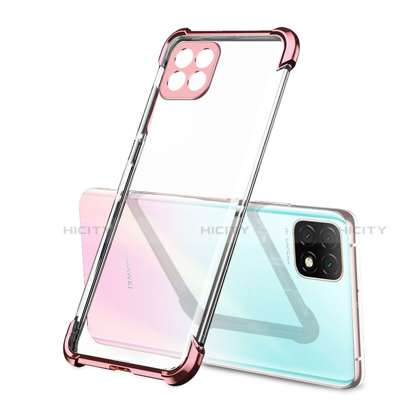 Coque Ultra Fine TPU Souple Housse Etui Transparente H01 pour Huawei Enjoy 20 5G Or Rose Plus