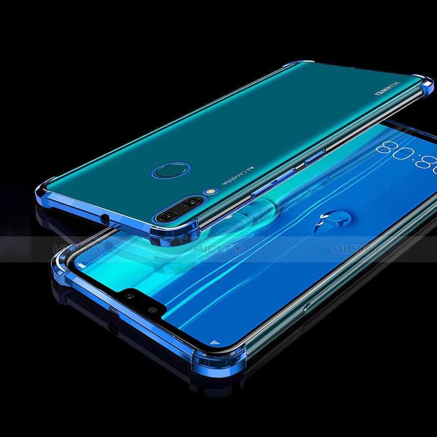 Coque Ultra Fine TPU Souple Housse Etui Transparente H01 pour Huawei Enjoy 9 Plus Bleu Plus