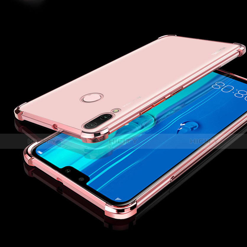 Coque Ultra Fine TPU Souple Housse Etui Transparente H01 pour Huawei Enjoy 9 Plus Or Rose Plus