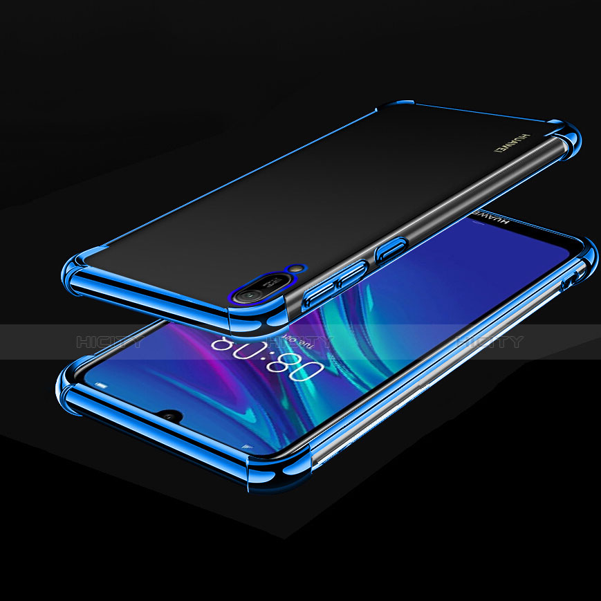 Coque Ultra Fine TPU Souple Housse Etui Transparente H01 pour Huawei Enjoy 9e Bleu Plus