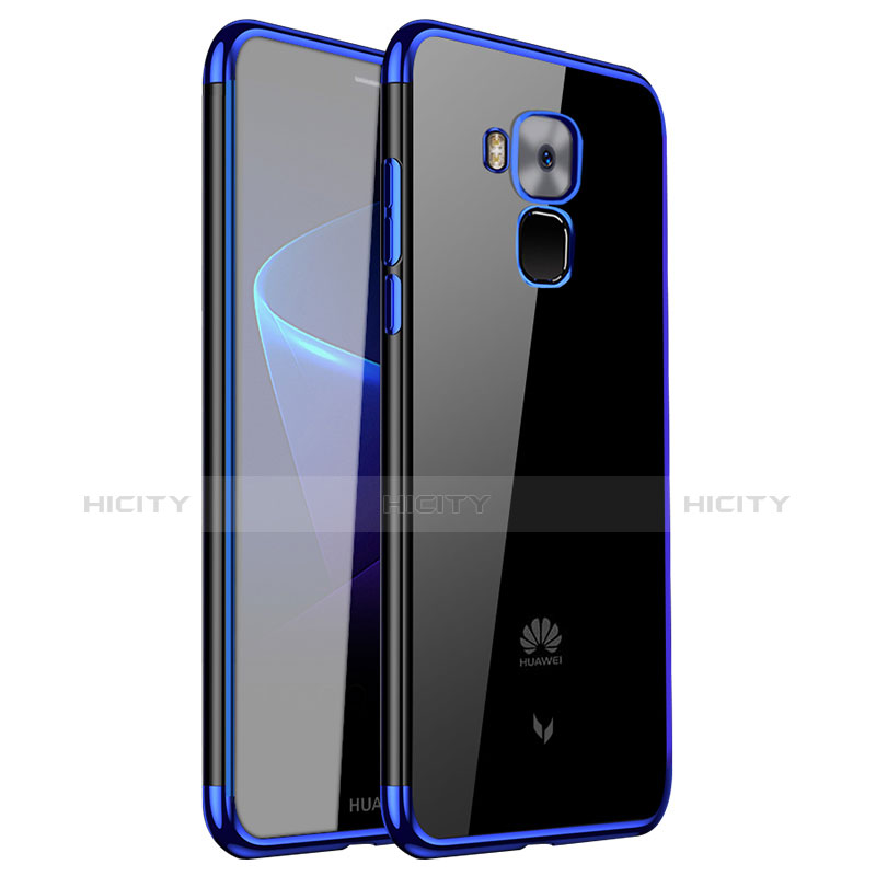 Coque Ultra Fine TPU Souple Housse Etui Transparente H01 pour Huawei G9 Plus Bleu Plus