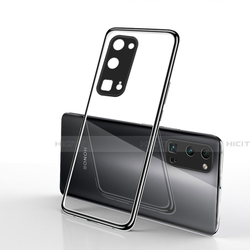 Coque Ultra Fine TPU Souple Housse Etui Transparente H01 pour Huawei Honor 30 Pro Noir Plus