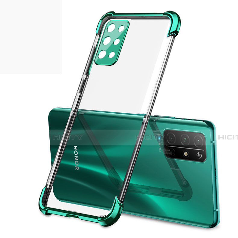 Coque Ultra Fine TPU Souple Housse Etui Transparente H01 pour Huawei Honor 30S Vert Plus