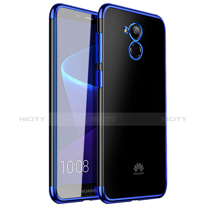 Coque Ultra Fine TPU Souple Housse Etui Transparente H01 pour Huawei Honor 6C Bleu Plus