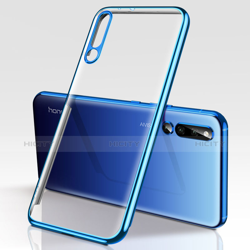 Coque Ultra Fine TPU Souple Housse Etui Transparente H01 pour Huawei Honor Magic 2 Bleu Plus