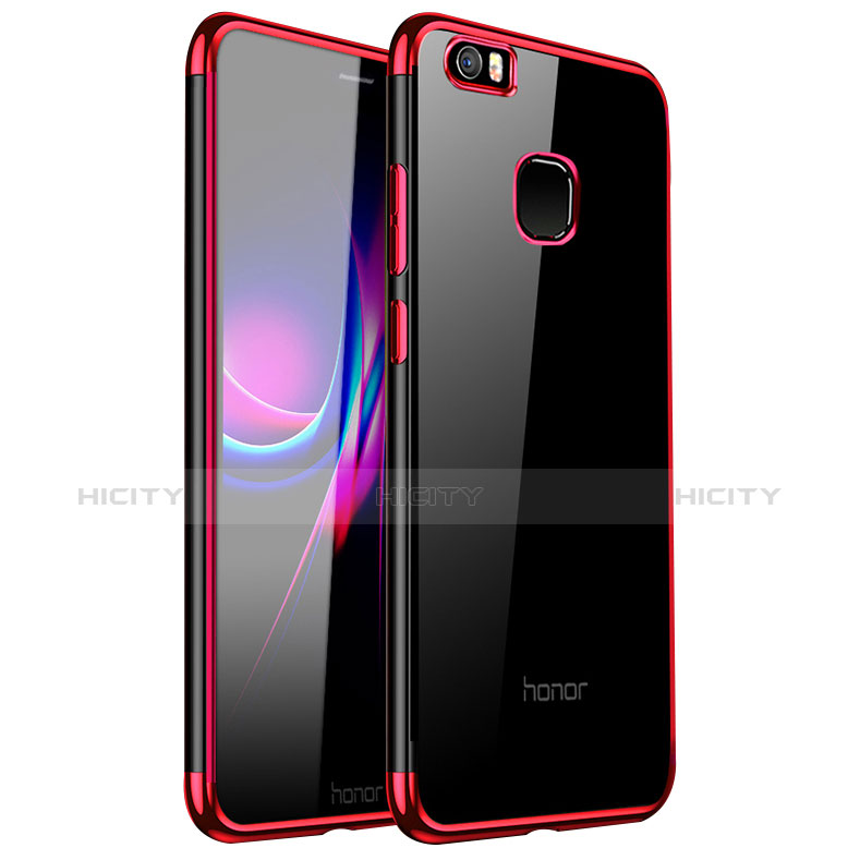 Coque Ultra Fine TPU Souple Housse Etui Transparente H01 pour Huawei Honor Note 8 Rouge Plus