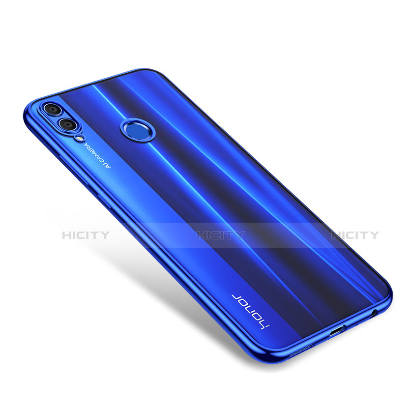 Coque Ultra Fine TPU Souple Housse Etui Transparente H01 pour Huawei Honor View 10 Lite Bleu Plus