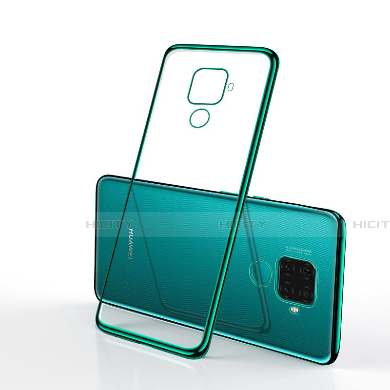 Coque Ultra Fine TPU Souple Housse Etui Transparente H01 pour Huawei Mate 30 Lite Vert Plus