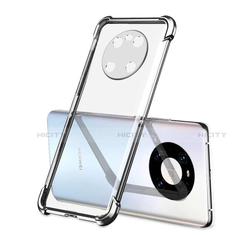 Coque Ultra Fine TPU Souple Housse Etui Transparente H01 pour Huawei Mate 40 Argent Plus