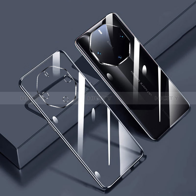 Coque Ultra Fine TPU Souple Housse Etui Transparente H01 pour Huawei Mate 60 RS Ultimate Noir Plus