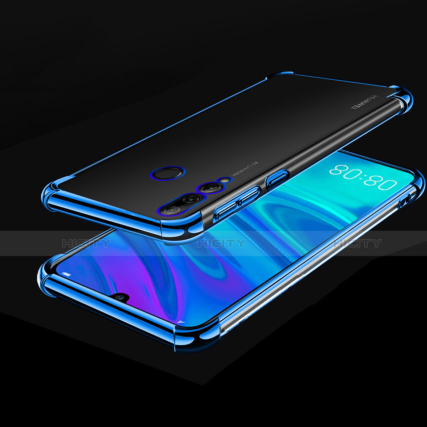 Coque Ultra Fine TPU Souple Housse Etui Transparente H01 pour Huawei P Smart+ Plus (2019) Bleu Plus