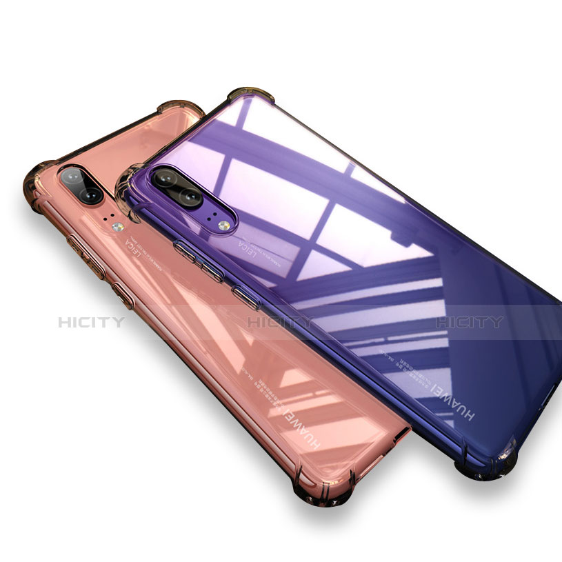 Coque Ultra Fine TPU Souple Housse Etui Transparente H01 pour Huawei P20 Plus