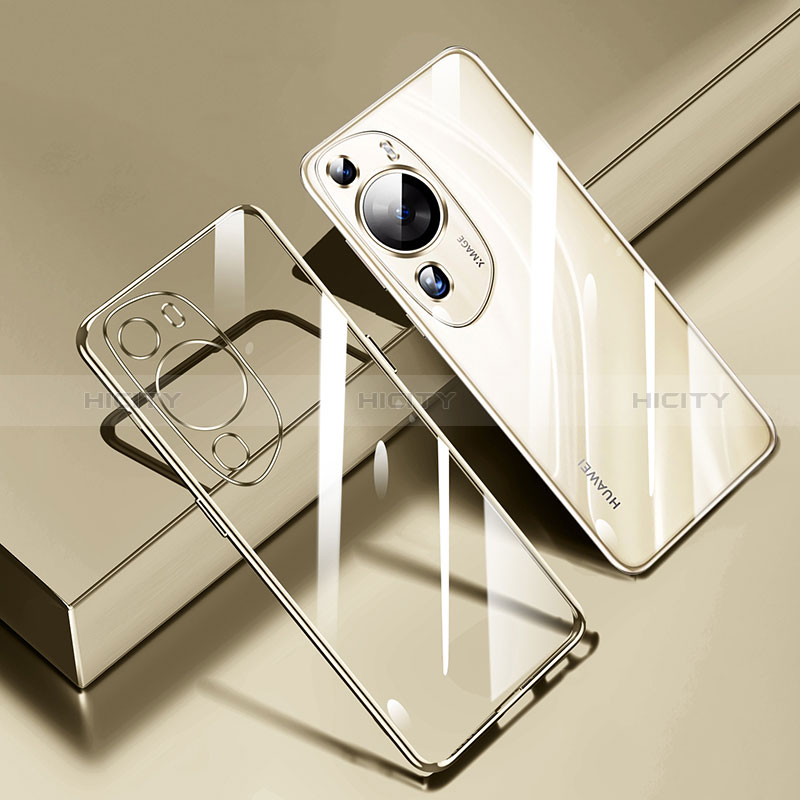 Coque Ultra Fine TPU Souple Housse Etui Transparente H01 pour Huawei P60 Art Or Plus