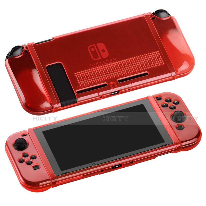 Coque Ultra Fine TPU Souple Housse Etui Transparente H01 pour Nintendo Switch Plus