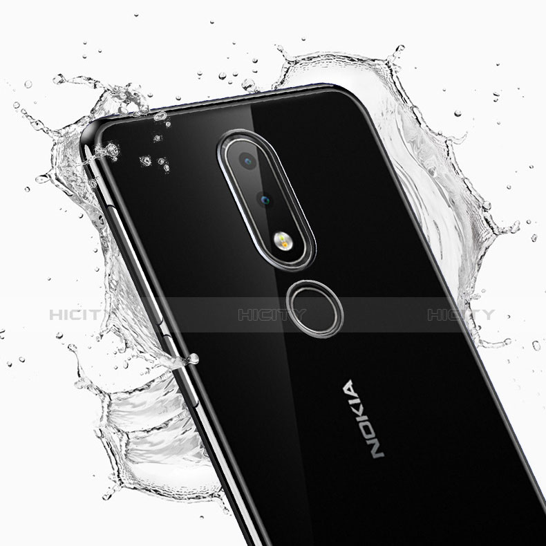 Coque Ultra Fine TPU Souple Housse Etui Transparente H01 pour Nokia 6.1 Plus Plus