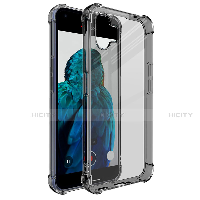 Coque Ultra Fine TPU Souple Housse Etui Transparente H01 pour Nothing Phone 1 Gris Plus