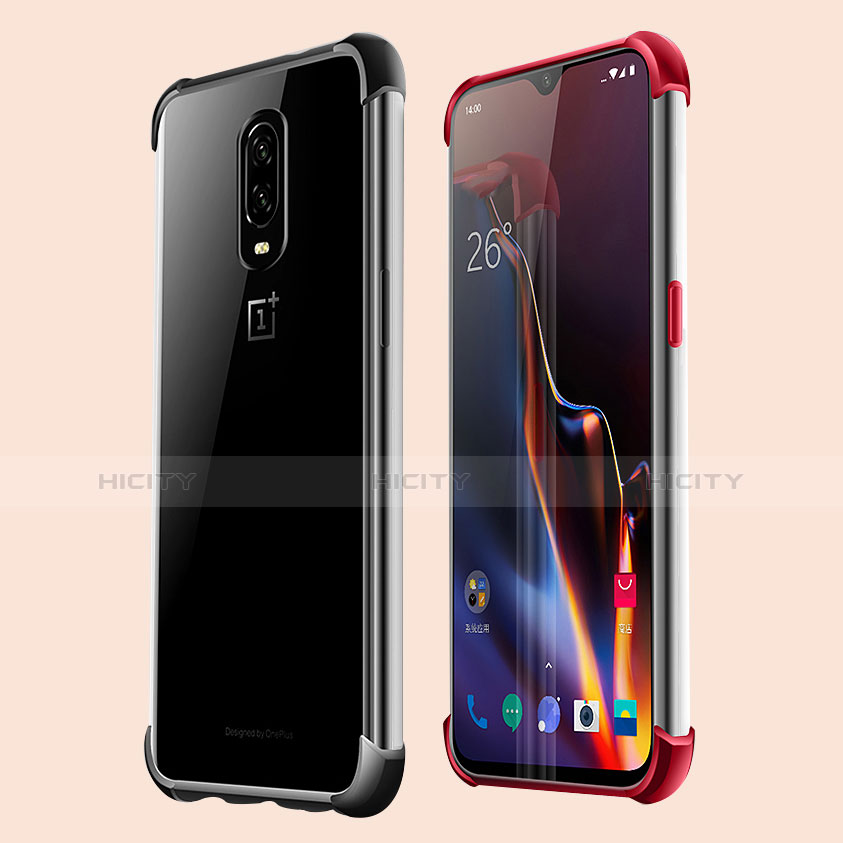 Coque Ultra Fine TPU Souple Housse Etui Transparente H01 pour OnePlus 6T Plus