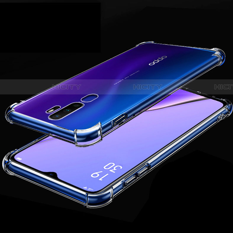 Coque Ultra Fine TPU Souple Housse Etui Transparente H01 pour Oppo A11 Clair Plus