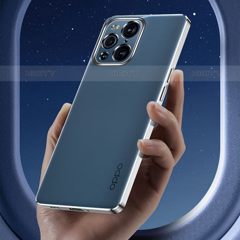 Coque Ultra Fine TPU Souple Housse Etui Transparente H01 pour Oppo Find X3 Pro 5G Plus