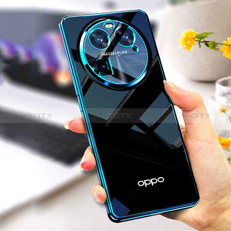 Coque Ultra Fine TPU Souple Housse Etui Transparente H01 pour Oppo Find X6 5G Plus