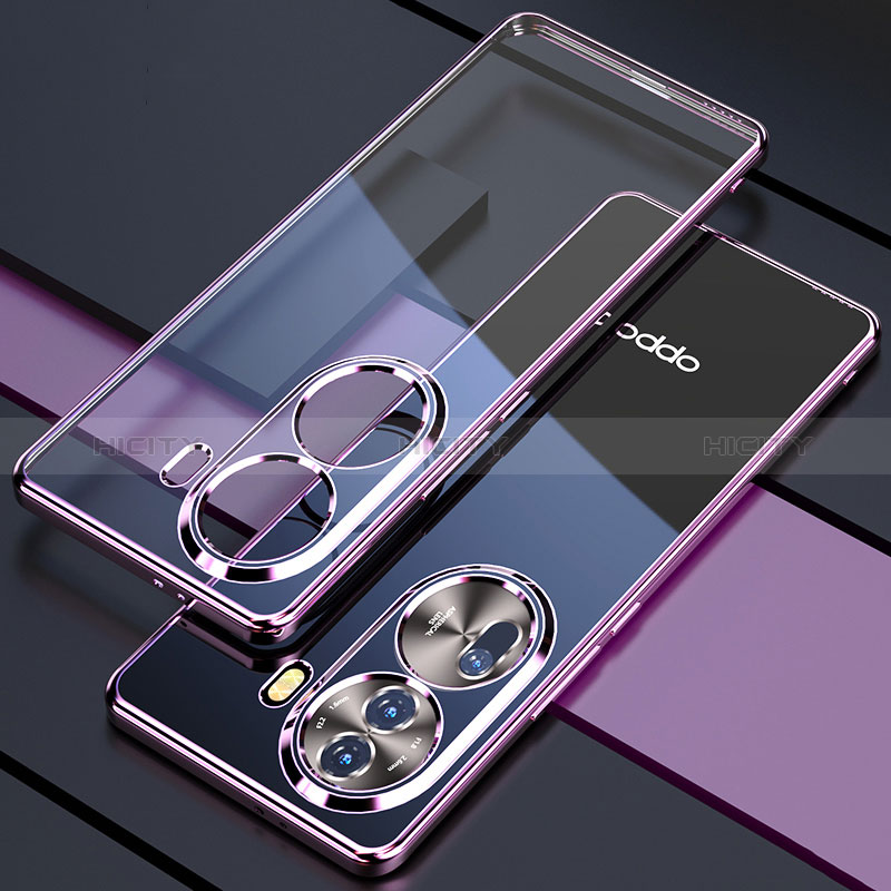 Coque Ultra Fine TPU Souple Housse Etui Transparente H01 pour Oppo Reno11 Pro 5G Plus