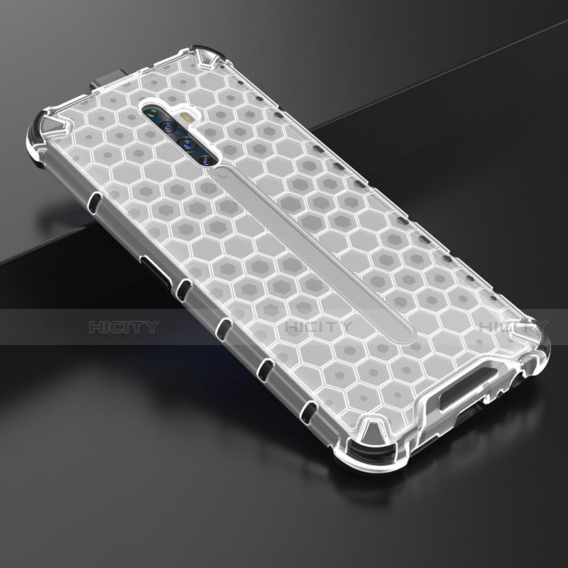 Coque Ultra Fine TPU Souple Housse Etui Transparente H01 pour Oppo Reno2 Z Blanc Plus