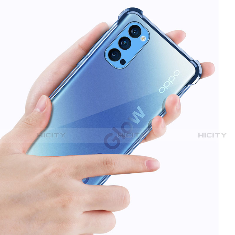 Coque Ultra Fine TPU Souple Housse Etui Transparente H01 pour Oppo Reno4 5G Plus