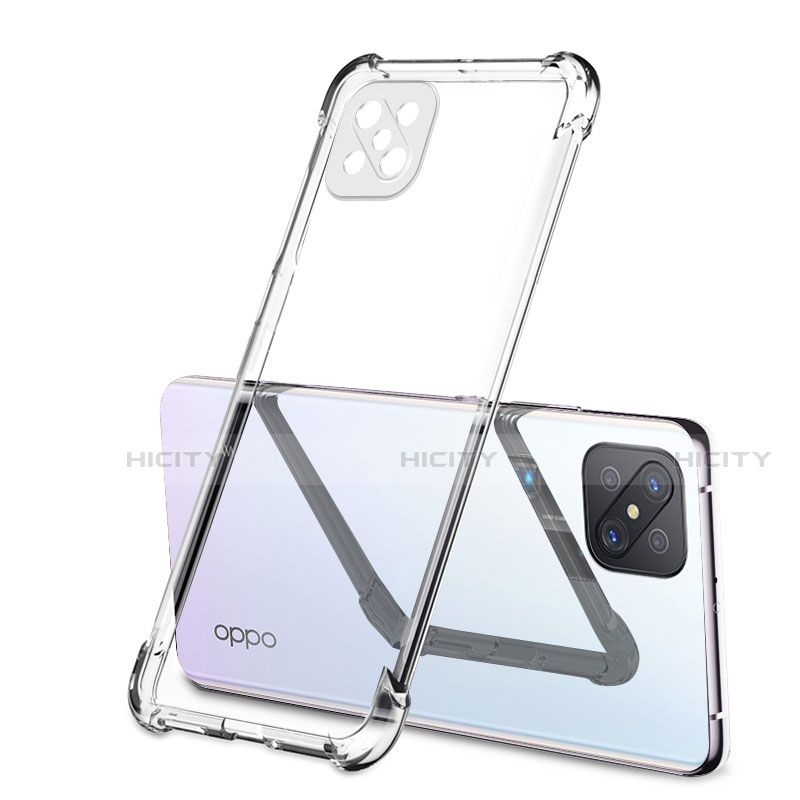 Coque Ultra Fine TPU Souple Housse Etui Transparente H01 pour Oppo Reno4 Z 5G Plus