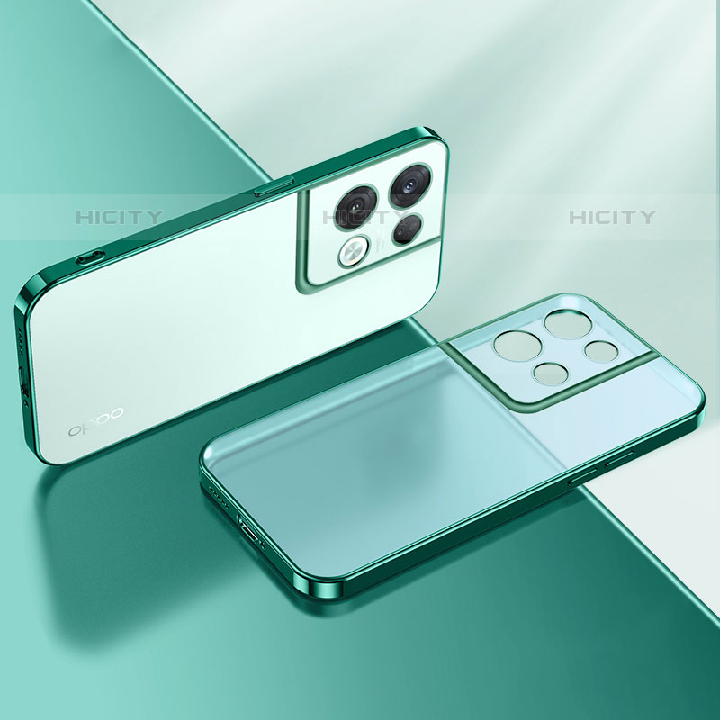 Coque Ultra Fine TPU Souple Housse Etui Transparente H01 pour Oppo Reno8 Pro 5G Plus