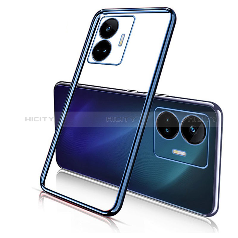 Coque Ultra Fine TPU Souple Housse Etui Transparente H01 pour Realme GT Neo5 SE 5G Bleu Plus