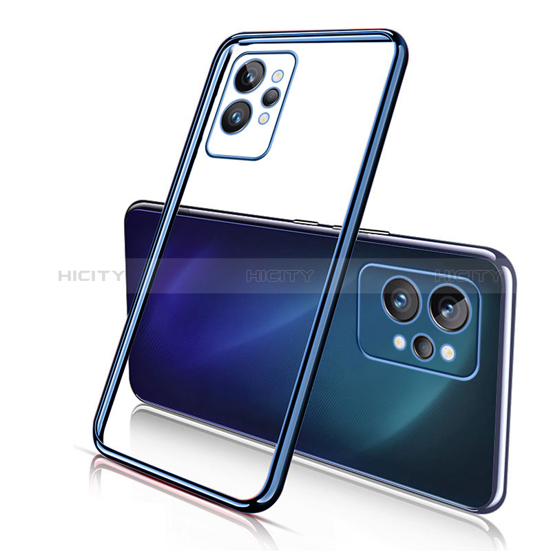 Coque Ultra Fine TPU Souple Housse Etui Transparente H01 pour Realme GT2 Pro 5G Bleu Plus