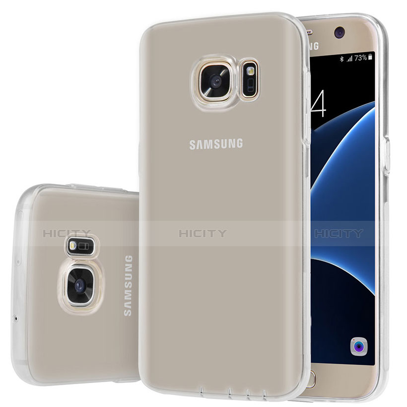 Coque Ultra Fine TPU Souple Housse Etui Transparente H01 pour Samsung Galaxy S7 G930F G930FD Plus