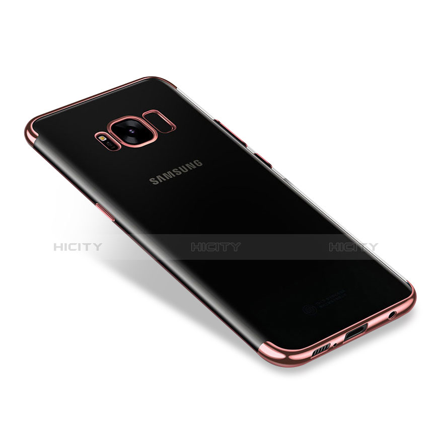 Coque Ultra Fine TPU Souple Housse Etui Transparente H01 pour Samsung Galaxy S8 Plus Or Rose Plus