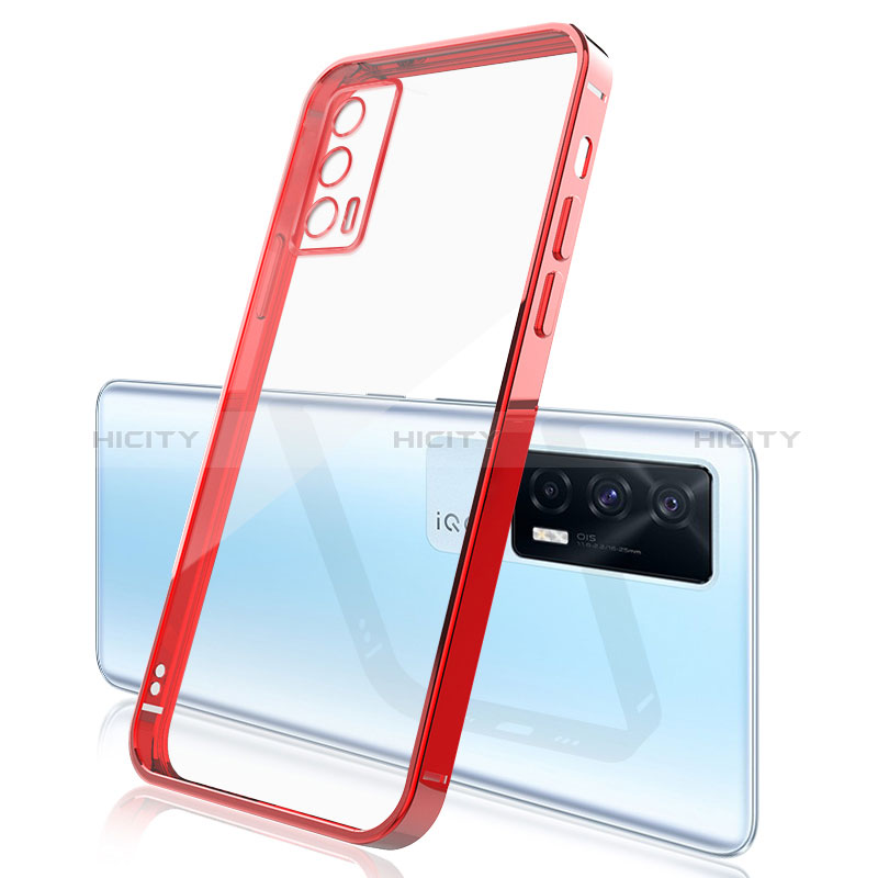 Coque Ultra Fine TPU Souple Housse Etui Transparente H01 pour Vivo iQOO 7 India 5G Plus