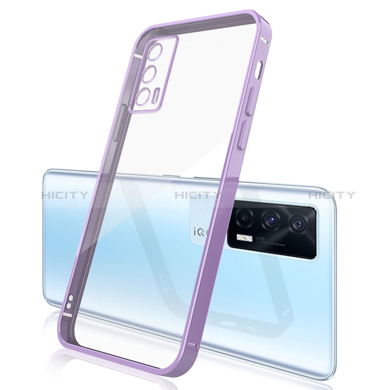 Coque Ultra Fine TPU Souple Housse Etui Transparente H01 pour Vivo iQOO 7 India 5G Plus