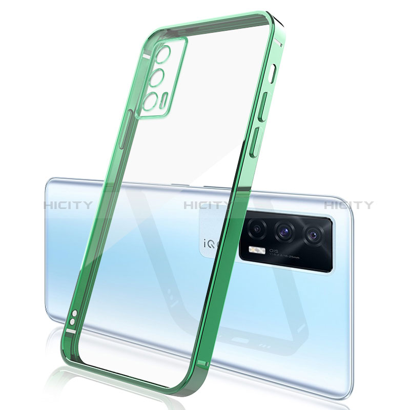 Coque Ultra Fine TPU Souple Housse Etui Transparente H01 pour Vivo iQOO 7 India 5G Plus