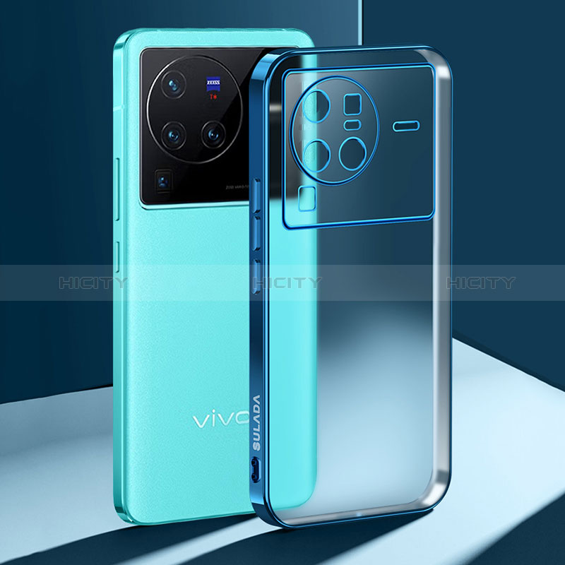 Coque Ultra Fine TPU Souple Housse Etui Transparente H01 pour Vivo X80 Pro 5G Plus