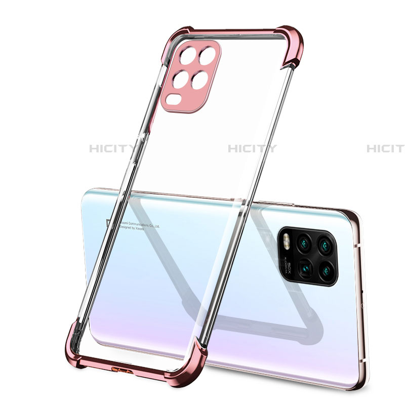 Coque Ultra Fine TPU Souple Housse Etui Transparente H01 pour Xiaomi Mi 10 Lite Or Rose Plus