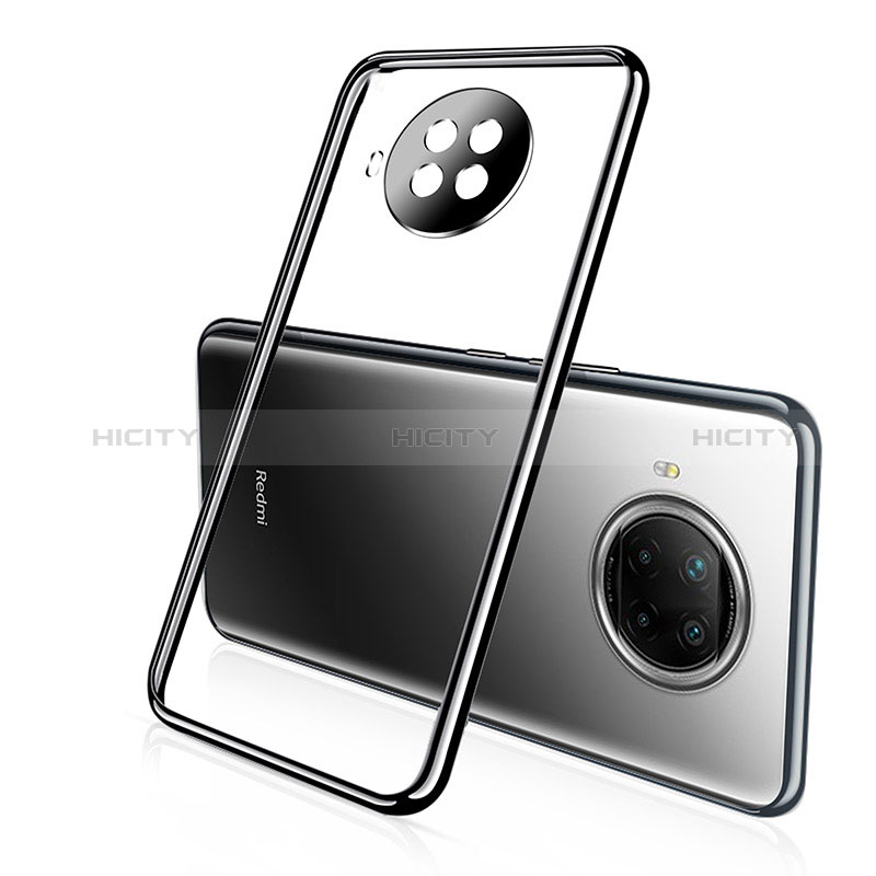 Coque Ultra Fine TPU Souple Housse Etui Transparente H01 pour Xiaomi Mi 10i 5G Noir Plus