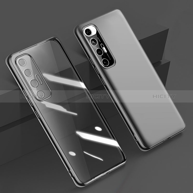 Coque Ultra Fine TPU Souple Housse Etui Transparente H01 pour Xiaomi Mi 10S 5G Noir Plus