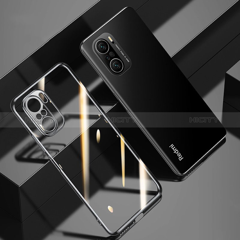 Coque Ultra Fine TPU Souple Housse Etui Transparente H01 pour Xiaomi Mi 11X Pro 5G Noir Plus