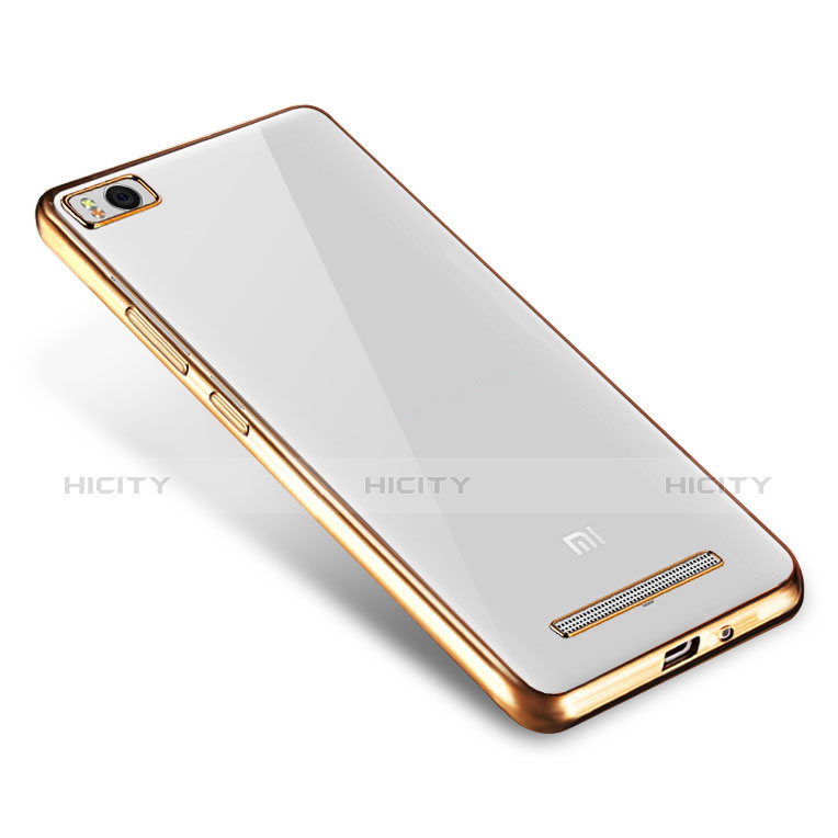 Coque Ultra Fine TPU Souple Housse Etui Transparente H01 pour Xiaomi Mi 4C Or Plus