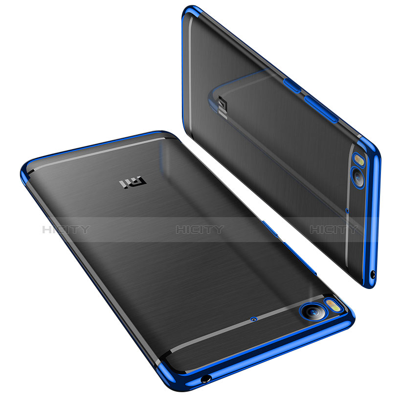 Coque Ultra Fine TPU Souple Housse Etui Transparente H01 pour Xiaomi Mi 5S Bleu Plus