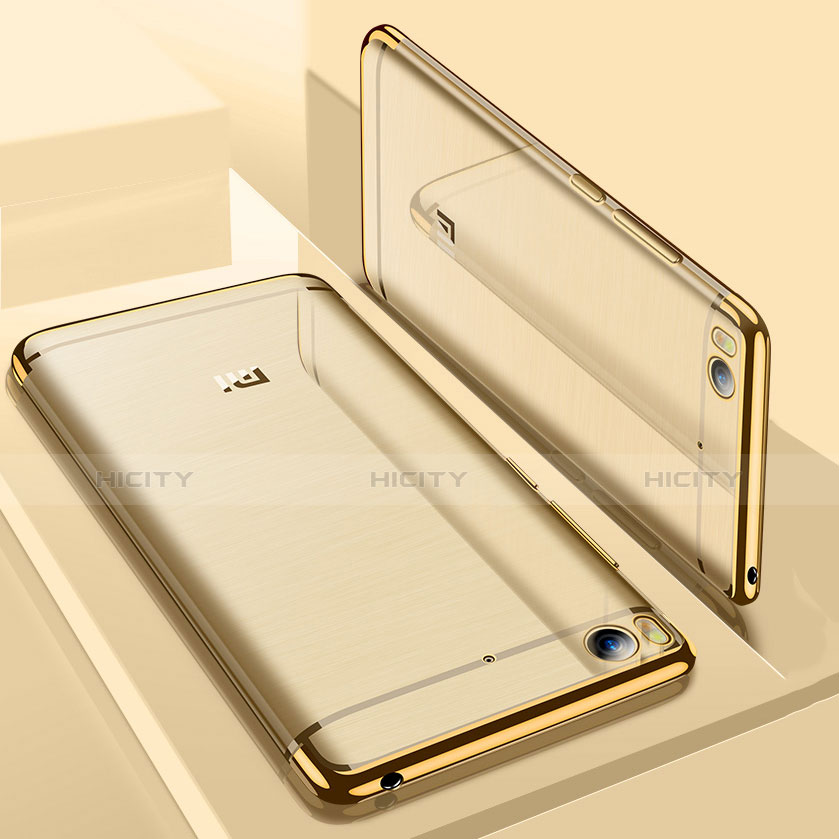 Coque Ultra Fine TPU Souple Housse Etui Transparente H01 pour Xiaomi Mi 5S Or Plus