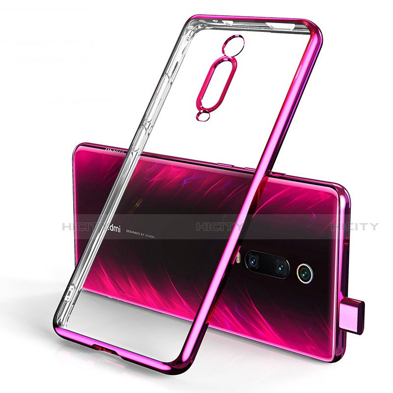 Coque Ultra Fine TPU Souple Housse Etui Transparente H01 pour Xiaomi Mi 9T Rouge Plus