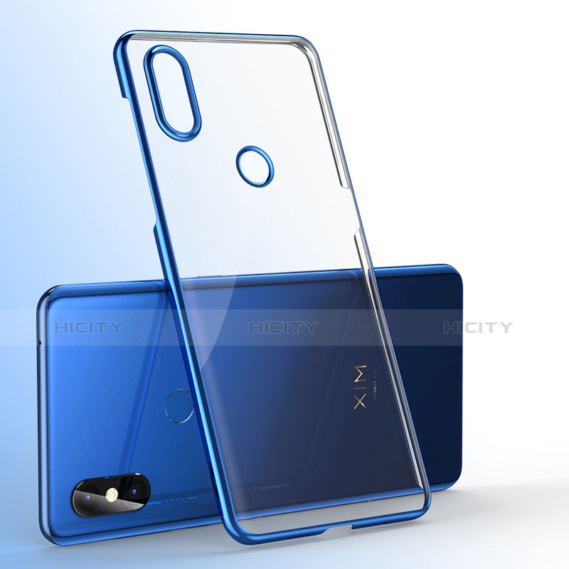 Coque Ultra Fine TPU Souple Housse Etui Transparente H01 pour Xiaomi Mi Mix 3 Bleu Plus