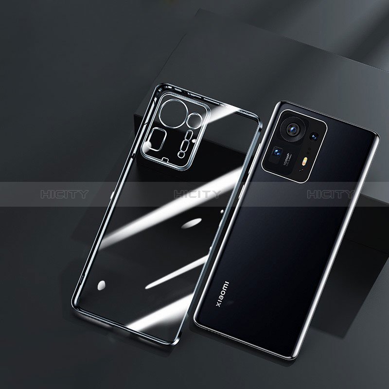 Coque Ultra Fine TPU Souple Housse Etui Transparente H01 pour Xiaomi Mi Mix 4 5G Noir Plus