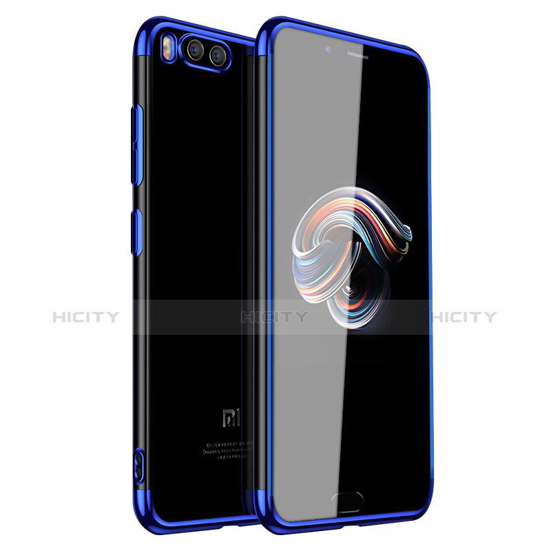 Coque Ultra Fine TPU Souple Housse Etui Transparente H01 pour Xiaomi Mi Note 3 Bleu Plus