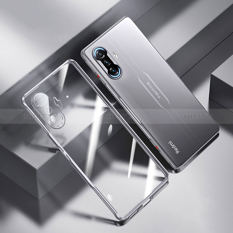 Coque Ultra Fine TPU Souple Housse Etui Transparente H01 pour Xiaomi Poco F3 GT 5G Argent Plus