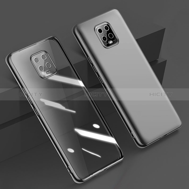 Coque Ultra Fine TPU Souple Housse Etui Transparente H01 pour Xiaomi Redmi 10X Pro 5G Noir Plus